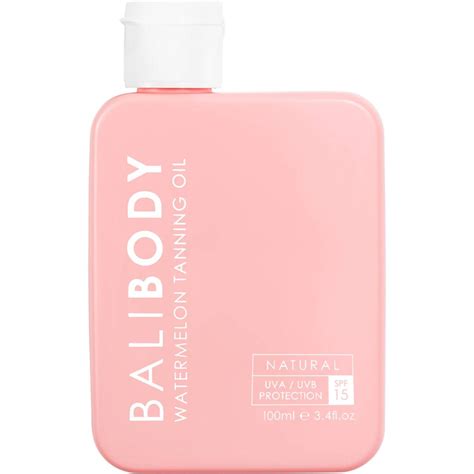 bali body tanning oil watermelon.